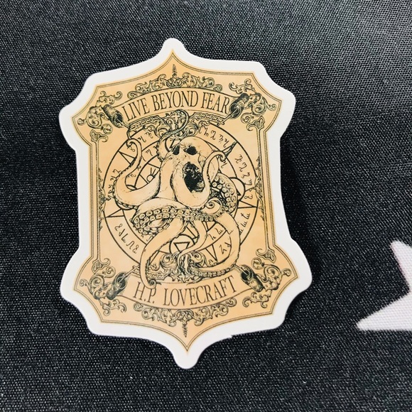 Live Beyond Fear Powder Witchy Sorceress Supreme Potion B0ttle Label Sticker - Picture 5 of 8